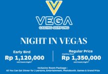Perayaan Tahun Baru Night In Vega’s di Vega Hotel Gading Serpong