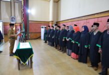 Pj. Wali Kota Lantik Dewan Hakim MTQ yang Ke-25 Tingkat Kota Bekasi