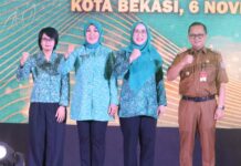 Ketum TP PKK Kunjungi Kader Posyandu RW 23 Margahayu Bekasi