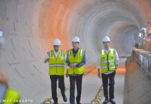 Presiden dan Menhub Tinjau Proyek MRT Fase 2A