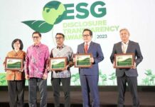 Angkasa Pura Airports Raih Predikat Leadership A dalam ESG Disclosure Transparency Awards 2023