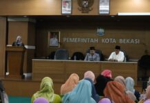Pengajian Rutin TP PKK dan Dharma Wanita Kota Bekasi