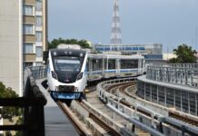 LRT Sumsel Angkut Empat Juta Penumpang pada Tahun 2023