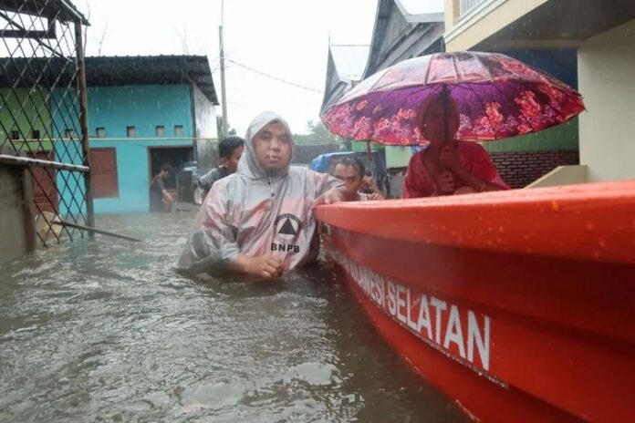 FOTO 16 Jan_banjir yang melanda Kota Makassar