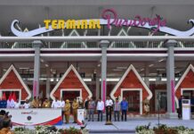 Presiden Resmikan Empat Terminal Angkutan Massal di Jateng dan Jatim