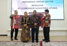 Penjabat Gubernur Sumut Terima Kunjungan Dubes Indonesia untuk Qatar