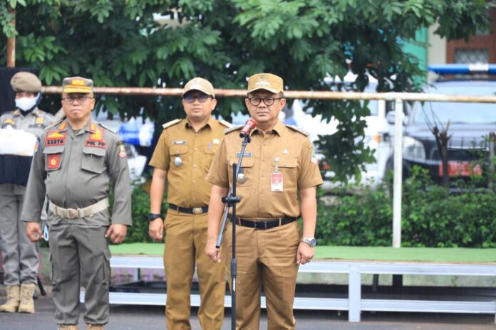 FOTO 24 Jan_Bekasi apel pasukan pemilu 1