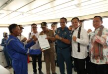 Pelepasan Pelayaran Perdana Kapal Khusus Ternak KM Camara Nusantara 4