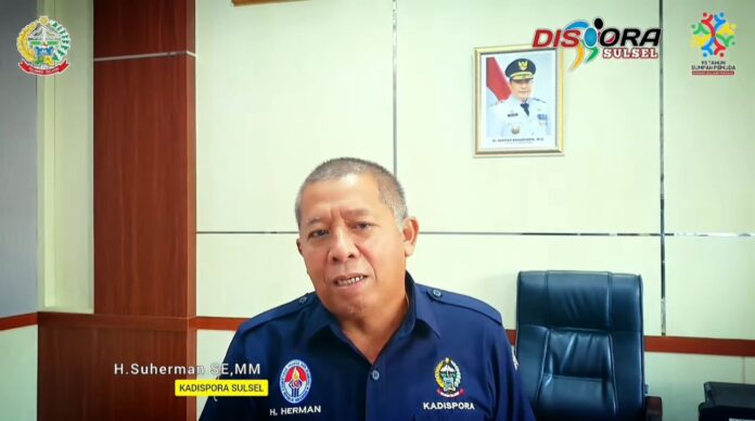 FOTO 14 Febr_Kepala Dinas Pemuda dan Olahraga (Dispora) Sulawesi Selatan (Sulsel) Suherman. dok sulselprov.go.id