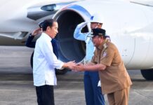 Penjabat Gubernur Dampingi Presiden Jokowi Selama Kunker di Sulsel
