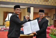 Penjabat Wako Kukuhkan Kembali Rida Ananda Sebagai Sekda Kota Payakumbuh