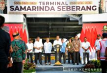 Presiden Resmikan Terminal Samarinda Seberang