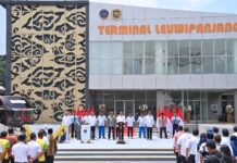 Presiden Resmikan Terminal Leuwipanjang dan Terminal Banjar di Jabar