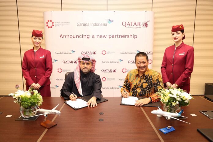 FOTO 7 Febr_Garuda Indonesia penerbangan ke Doha