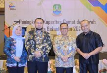 Penjabat Wali Kota Bekasi Buka Rakor dan Seminar Peningkatan Kapasitas Camat serta Lurah