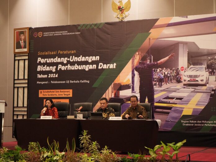 FOTO 14 Maret_ Direktorat Jenderal Perhubungan Darat menggelar sosialisasi Peraturan Perundang-Undangan Bidang Perhubungan Darat Tahun 2024 1