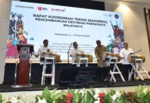Kemenparekraf Gelar Rakornis Kembangkan Potensi Pariwisata Indonesia Tengah dan Timur