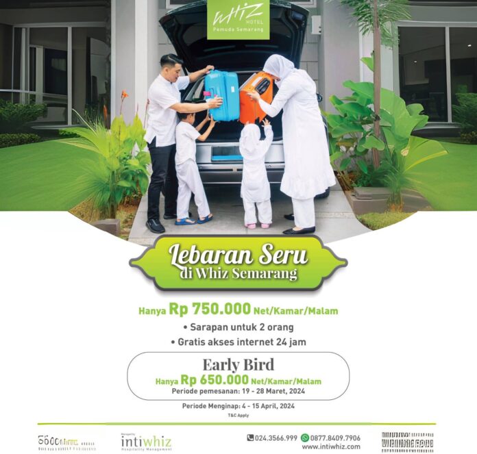 FOTO 26 Maret_Penawaran fasilitas Whiz Hotel Pemuda Semarang yang ada di Jalan Piere Tendean No. 9 Semarang. (dok. istimewa) 3 INI