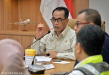 Menhub Cek Kesiapan Transportasi Udara pada Angkutan Lebaran 2024