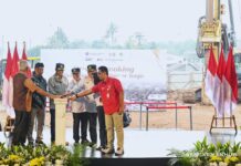 Menhub Groundbreaking Flyover dan JPO Tenjo Atasi Permasalahan Perlintasan Sebidang
