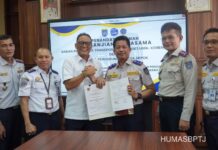 BPTJ dan Pemkot Depok Tindaklanjuti MoU Penyediaan Layanan BTS