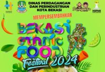 Dinas Perdagangan dan Perindustrian Gelar Bekasi Ethnic Food Festival 2024