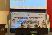 Bimtek Evaluasi KLA Digelar DP3A – Dalduk KB Provinsi Sulsel