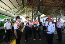 KAI Pastikan Kesiapan Angkutan Lebaran 2024 Gunakan Kereta Inspeksi