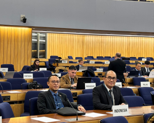 FOTO 10 April_Sidang 48th Facilitation Committee Meeting (FAL 48) di Markas Besar International Maritime Organization (IMO) di London, Inggris. hubla