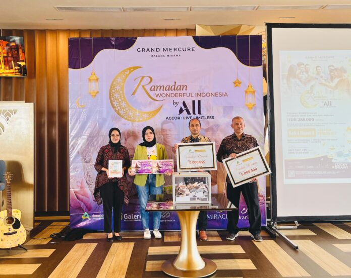 FOTO 23 April_Grand Mercure Malang Mirama Resmi Umumkan Pemenang Undian Grand Prize Ramadan Wonderful Indonesia By All 2024. (dok. istimewa) 1