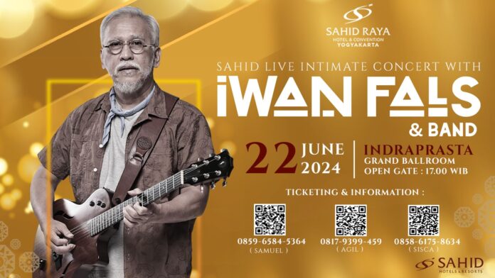 FOTO 29 April_Sahid Raya Hotel & Convention Yogyakarta akan mengadakan konser bertajuk Sahid Live Intimate Concert with Iwan Fals & Band. (dok. istimewa)
