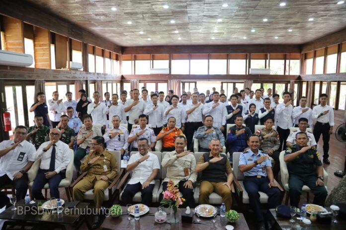 FOTO 30 April_Pembukaan Diklat Pemberdayaan Masyarakat (DPM) Balai Pendidikan dan Pelatihan Penerbangan (BP3) Curug yang dilaksanakan di Kabupaten Natuna. (dok. bpsdmp) 1