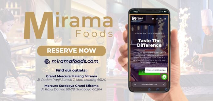 FOTO 30 April_Platform website terbaru untuk informasi rekomendasi kuliner yang ada di Kota Surabaya dan Kota Malang, Mirama Foods. (dok. istimewa)