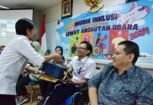 Kemenhub Selenggarakan Mudik Inklusi Ramah Disabilitas Melalui Angkutan Udara
