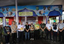 Penjabat Wali Kota Bekasi Monitoring Pos Pelayanan Lebaran 2024