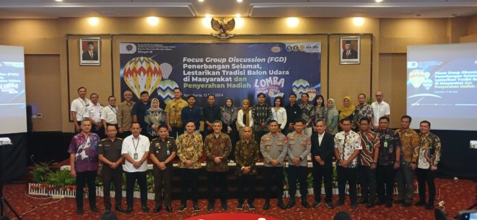 FOTO 16 Mei_Focus Group Discussion (FGD) tentang Penerbangan Selamat, Lestarikan Tradisi Balon Udara di Masyarakat, yang diselenggarakan di Yogyakarta. (dok. hubudkemenhub) 1