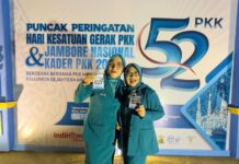 Yolla Kusuma Gani Hadiri Malam Puncak HKG PKK Ke-52 di Kota Solo