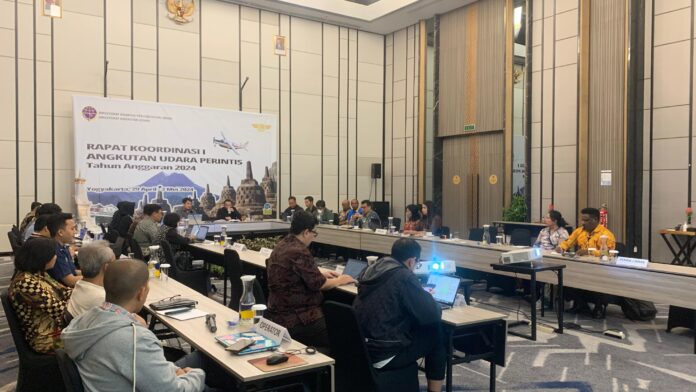 FOTO 3 Mei_Kegiatan Rapat koordinasi (Rakor) I Angkutan Udara Perintis Tahun Anggaran 2024 di Yogyakarta. (dok. otbanxmerauke) 1