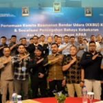 Bandara H.A.S. Hanandjoeddin Sukses Gelar Rapat Komite Keamanan Bandara Ke-2 dan Sosialisasi Pencegahan Bahaya Kebakaran
