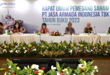 RUPST PT Jasa Armada Indonesia Tbk. Putuskan Bagi Dividen Rp118 Miliar