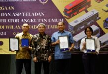 BPTJ Beri Penghargaan Pramudi, Masinis dan Operator Angkutan Umum Terbaik di Jabodetabek Tahun 2024