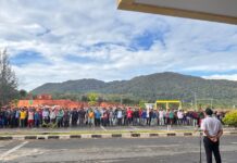 Bandara Letung Libatkan Masyarakat dalam Kegiatan Padat Karya