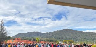 Bandara Letung Libatkan Masyarakat dalam Kegiatan Padat Karya