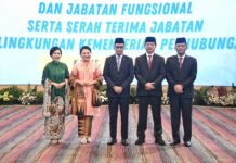 Menhub Lantik Dirjen Perhubungan Darat