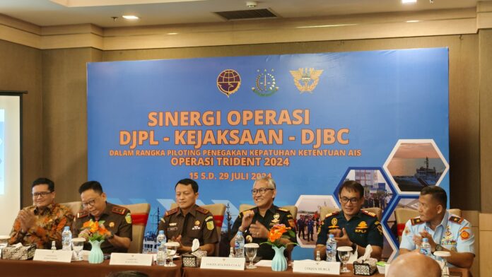 FOTO 16 Juli_Kick off Meeting Operasi Sinergi Bersama Direktorat Jenderal Perhubungan Laut Kementerina Perhubungan (Ditjen Hubla Kemenhub) 2
