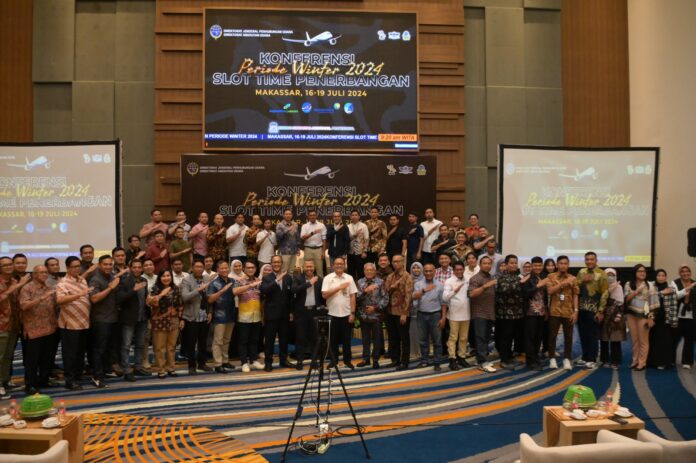 FOTO 17 Juli_Konferensi Slot Time Penerbangan periode Winter 2024. 3