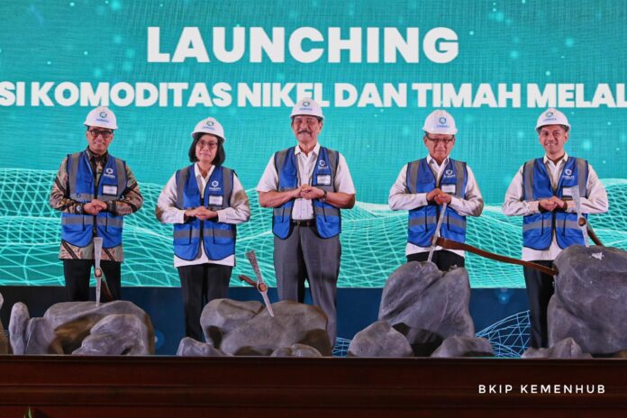 FOTO 22 Juli_Peluncuran dan Sosialisasi Implementasi Komoditas Nikel dan Timah Melalui SIMBARA, di Jakarta. (dok. kemenhub) 1
