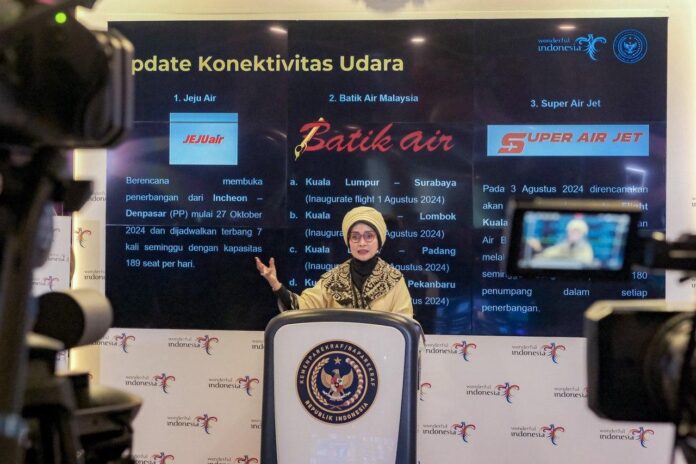 FOTO 24 Juli_Adyatama Kepariwisataan dan Ekonomi Kreatif Ahli Utama Kemenparekraf Baparekraf Nia Niscaya. (dok. kemenparekraf)