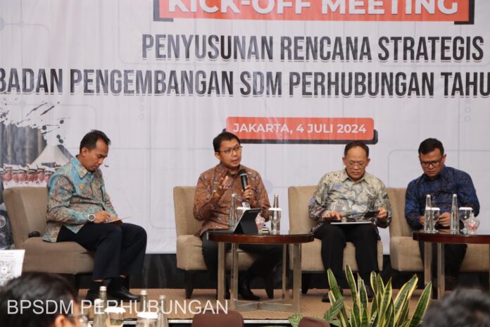 FOTO 5 Juli_ Kegiatan Kick Off Meeting Renstra BPSDMP Tahun 2025-2029 di Hotel Santika Premier Jakarta. (dok. bpsdmp) 1