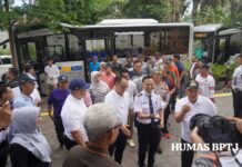 BPTJ Uji Coba BISKITA Trans Depok untuk Unsur Pemerintahan